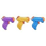 Hasbro Super Soaker ZipFire Wasserspritzpistole, 3er Pack in recycelbarer Verpackung, für Kinder ab 6 Jahren (exklusiv bei Amazon.de)