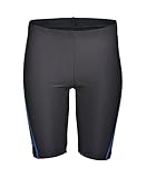 Arena Jungen Badehose Jammer Logo, Black-pix Blue, 128