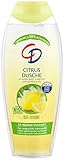 CD Citrus Dusche mit Bio-Zitronen-Extrakt, 250 ml, Duschgel mit Bio-Fruchtextrakt, feuchtigkeitsspendendes Showergel für empfindliche Haut, ohne Mikroplastik, vegan