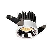 SUDHANTIRA 7W/9W/12W/15W LED-Einbaustrahler mit Blendschutz CRI95 Flimmerfreies LED-Deckendownlight 3000K/4000K/6000K Beleuchtung LED-Einbauleuchte