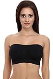 Merry Style Damen Bandeau Top 06 161 (Schwarz, M-L)