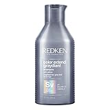 Redken | Silbershampoo für graues und blondes Haar ohne Gelbstich, Color Extend Graydiant Shampoo, 1 x 300 ml