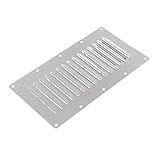 Ronyme 228mm Luftentlüftungsdeckel Verkleidung Rectangle Louver Luft