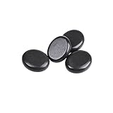 Windfulogo 4Pcs Professional Massage Stones Set Heiß Massagesteine Natur Basalt Beheizter Lava Basalt Rock Hot Stone für Spa, Massagetherapie (1,97 x 2,36 Zoll)