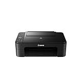 Canon PIXMA TS3350 Drucker Farbtintenstrahl Multifunktionsgerät DIN A4 (Scanner, Kopierer, 4.800 x 1.200 dpi, WLAN, USB, Apple AirPrint, PIXMA Cloud-Link), schwarz