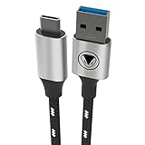 Snakebyte PS5 Charge & Data Cable 5 - USB 3.2 Typ C Kabel, Typ C Ladekabel und Datenkabel, Aufladen von Playstation 5 DualSense Controller, komp. mit Xbox Series X, Samsung, Huawei, UVM. - PS5-Design