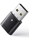 UGREEN Bluetooth Adapter für PC, Bluetooth Stick 5.0 für Windows 11/10/8.1/7, USB Bluetooth Dongle für Desktop PC, Laptop, Maus, Tastatur, Kopfhörer, Controller