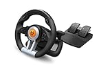 KROM Lenkrad Pedale für Gaming K-WHEEL -NXKROMKWHL- Multiplattform, Schalt- und Lenkradpaddles, Vibrationseffekt, kompatibel zu PC, PS3, PS4 und XBOX, Schwarz