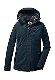 Killtec Damen Funktionsjacke/ Winterjacke mit abzippbarer Kapuze - KOW 140 WMN JCKT, petrol, 46, 37411-000