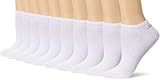 s.Oliver Socks Mädchen S24160 Füßlinge, Weiß (White 0001), 31-34 (10er Pack)