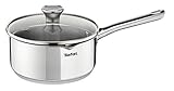 Tefal A70522 Duetto Stielkasserolle | mit Deckel | 16 cm | edelstahl