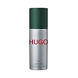 HUGO MAN Deo Spray, aromatisch-belebende Duftnoten mit Tannenbalsam für spontane Männer, 150ml