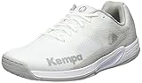 Kempa Damen Wing Handballschuh, Weiß/Cool Grau, 41 EU