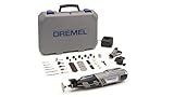 Dremel 8220 Akku Multifunktionswerkzeug 12V Set (mit 45 Zubehören und 2 Vorsatzgeräten, Variable Drehzahleinstellung 5.000-35.000 1/min zum Schleifen, Schneiden, Schärfen, Polieren, Reinigen)