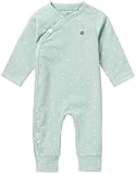 Noppies Unisex Baby U Playsuit Jrsy Lou Aop Body, Grey Mint, 44 EU