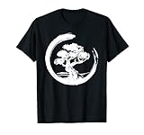 Lebensbaum Wikinger Mond Baum des Lebens Nordisches Design T-Shirt