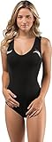 Cressi Damen DEA Swimming Wetsuit Neopren Badeanzug 1mm Neoprenanzug, Schwarz, L/4