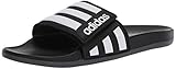 adidas Herren Adilette Comfort Adj Fu ballschuh, Schwarz, 44 2/3 EU