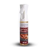 SANTOS Multi-Funktionales BBQ Grillspray 280 ml - Rostschutz, Pflege, Antihaft-Beschichtung - 100% natürliche Inhaltsstoffe, geschmacksneutral