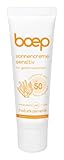 boep Sonnencreme Sensitiv LSF 50 | Für Babys, Kinder & Erwachsene mit sensibler Haut | Hoher Schutz für Gesicht & Körper | Baby Sonnencreme Mineralisch | Vegane Naturkosmetik (50ml)