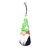 TianWlio 1 STÜCKE Halloween GNOME Puppe Anhänger Gesichtslose Zwerg Dekoration Ornamente Kaninchen Plüschpuppe Elektro Deckenheizstrahler (A, One Size)