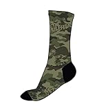 Metal Mulisha Men's Rugged Camo Green Socks