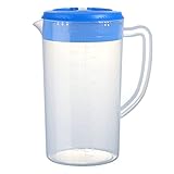 Gallon Kunststoff-Krug mit Deckel, BPA-frei, umweltfreundlich, Mix, Getränke, Wasserkrug für heiße / kalte Saft, Getränke, Eis, Tee 84oz Eiswürfel-Set, Grün