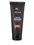 IdHAIR Colour Crush Warm Brown - Haartönung - Treatment Mask - Haartönung braun Creme Kur - Haarfarbe und Tönung for all Hairtypes - Professional - Haartönung 100 ml (1er Pack )