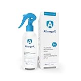 Allergoff Milben-Spray - Das effektivste Milbenspray für Matratzen, Polster & Bett - Bekämpfung von Milben und Allergenen - Für Allergiker - Gegen Allergene von Tieren, Schimmel-Pilze, Pollen