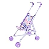 19x29.5x41.5cm Puppenwagen Für Babys Spielzeugwagen Für Kinder Puppenbuggy Puppenwagen Kinderwagen Spielzeug Kinderwagen Regenschirm Kinderwagen T-förmiges Gürtelspielzeug Puppenzubehör Spielzeug