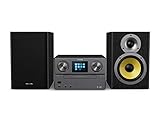 Philips Mini Stereoanlage mit Bluetooth / Spotify Connect, DAB+, UKW-Radio, USB, CD-Player, MP3, Bassreflex-Lautsprecher, Digitale Sound Kontrolle, 100W / Philips M8905/10 Musikanlage