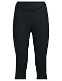 VAUDE Damen Hose Women's Advanced 3/4 Pants IV, Black, 40, 42575