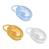 Newin Star Schnullerbabys Babypischfester Schnullerbox BPA Free Sooth Shield Hülle Babyzubehör 3PCs, Schnullerhülle