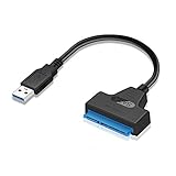 Namisii SATA USB Adapter Cable SATA to USB3.0 Data Transfer Converter Support 2.5' SATA Hard Drive HDD SSD for Desktop Laptop