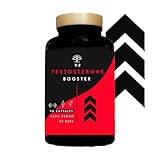 Testosteron-Booster. Tabletten für Männer und Frauen. Bockshornklee, Maca, B6, Ginseng, Zink, L-Taurin, schwarzer Pfeffer. 90 pflanzliche Kapseln. VEGAN-zertifiziert. CE.N2 Natural Nutrition