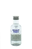 Absolut Vodka Miniaturflasche 0,05l 40%