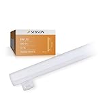 SEBSON LED Lampe S14S 50cm, 8w, ersetzt 60W Glühlampe, 880lm, warmweiß, LED Linienlampe 150°