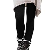 Generic Fahrradhose Damen Gepolstert Wärmehose Leggings Thermoleggins Löwenzahn-Druck Warme Hosen Winterleggins Thermounterwäsche Yogahosen Thermo Unterhose Softshellhose Thermo Leggings