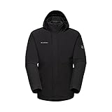 Mammut Herren Trovat Hooded 3-in-1 Hardshelljacke, black-black, L EU