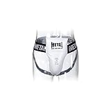 Metal Boxe Semi-Pro Tiefschutz für Herren, weiß, S