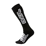 O'NEAL | Mountainbike Motocross Socken | MTB Downhill Freeride | Schweißabsorbierend, Verstärkter Fersen & Sohlenbereich | Pro MX Corp | Unisex | Erwachsene | Schwarz Weiß | One Size