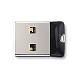 SanDisk Cruzer Fit USB Flash-Laufwerk 32GB USB 2.0, Schwarz, Silber