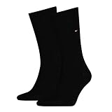 Tommy Hilfiger 4 Paar Classic Herrensocken im Vorteilspack, 43-46, Black / Black