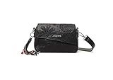 Desigual Damen Bols_deja Vu Phuket Mini Hand Bag, Schwarz, Einheitsgröße EU