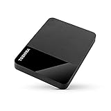 Toshiba 2TB Canvio Ready - tragbare externe 2,5-Zoll-Festplatte mit SuperSpeed USB 3.2 Gen 1, kompatibel mit Microsoft Windows 7, 8 und 10, schwarz (HDTB410EK3AA)