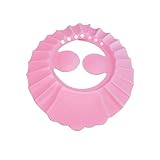 CRILSTYLEO Duschhaube Badeaccessoires Duschhaube Zum Haarewaschen Shampoo Schild Shampoo Duschhaube Babyprodukte Duschhaube Badekappe Rosa