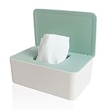 Chanurae Feuchttücher Box, Baby Feuchttücherbox, Kinder Tücher Fall Toilettenpapier Box Tissue Aufbewahrungskoffer Taschentuchhalter Auto Kunststoff Feuchttücher Spender Tücherbox Serviettenbox