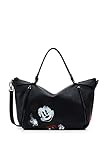 Desigual Damen Bag_best Mickey_libia BAG BEST MICKEY LIBIA 2000 BLACK, Schwarz, Einheitsgröße EU