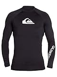 Quiksilver Herren All Time Ls Rash-Guard-Shirt, BLACK, L