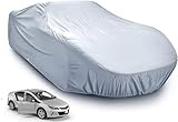 Autoschutzhülle Auto Abdeckung - Car Cover - Autoplane Silber Hülle Plane wasserdicht - für alle Arten von PKW / KFZ Autoabdeckung Abdeckplane (1)